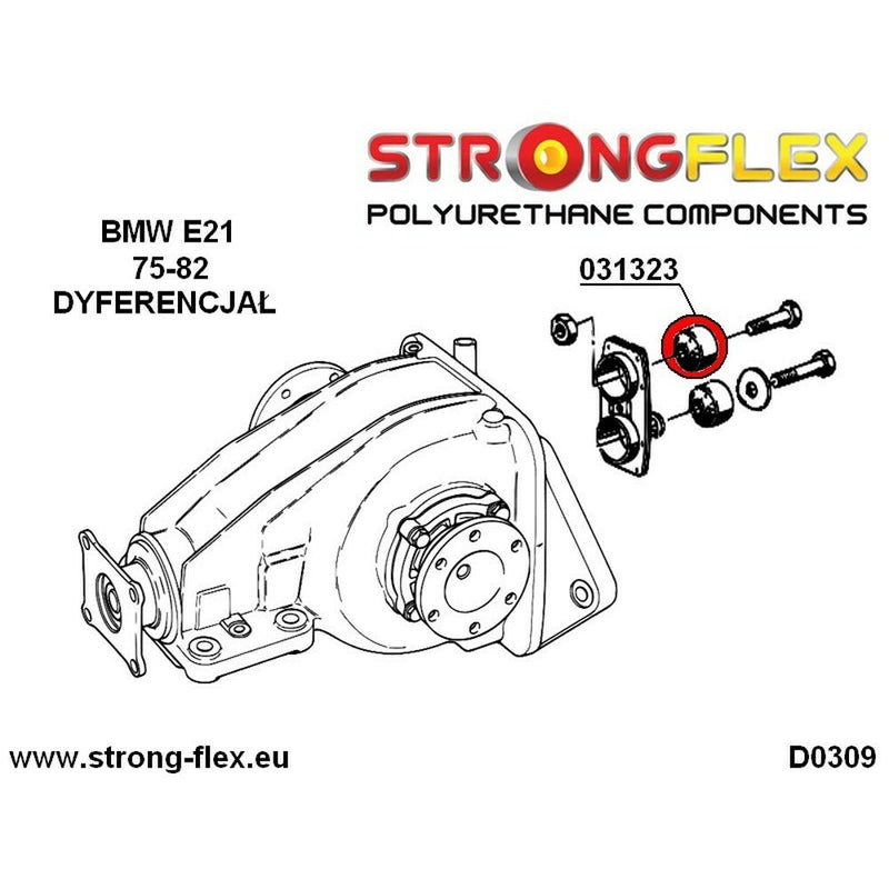 Silentblock Strongflex 031323A (2 pcs)-1