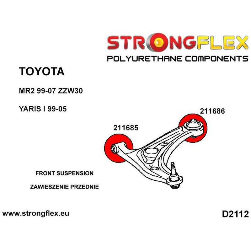 Silentblock Strongflex STF211685AX2 (2 pcs)-1