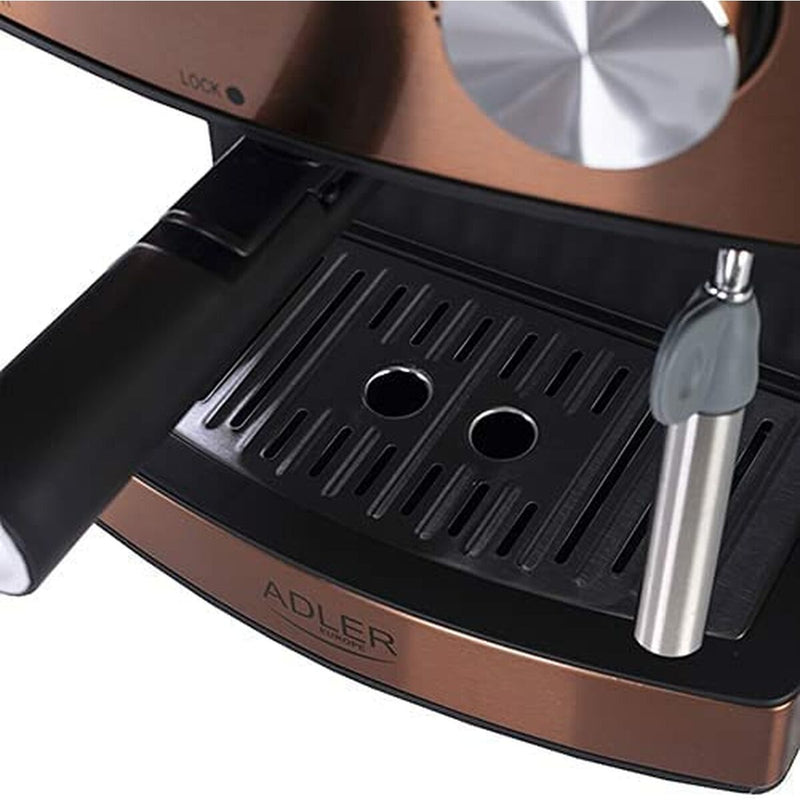 Caffettiera Express a Leva Adler AD 4404cr Nero Multicolore No 1,6 L-10