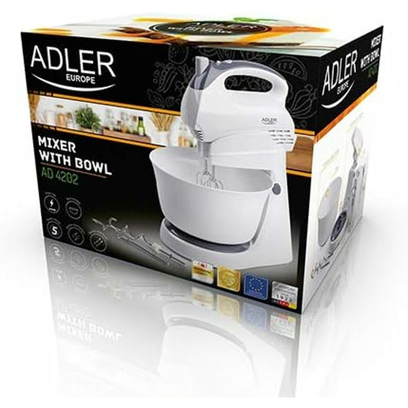 Sbattitore a Fruste Adler 4202 Acciaio inossidabile-4