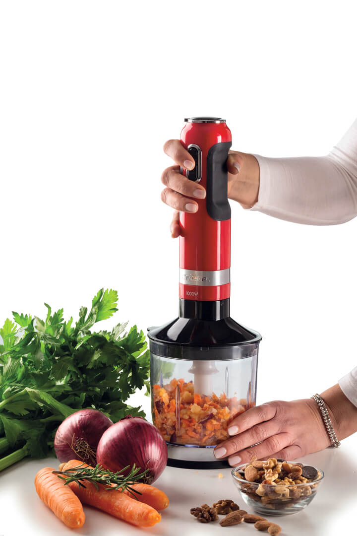 Frullatore a immersione Moderna Rosso bigeshop