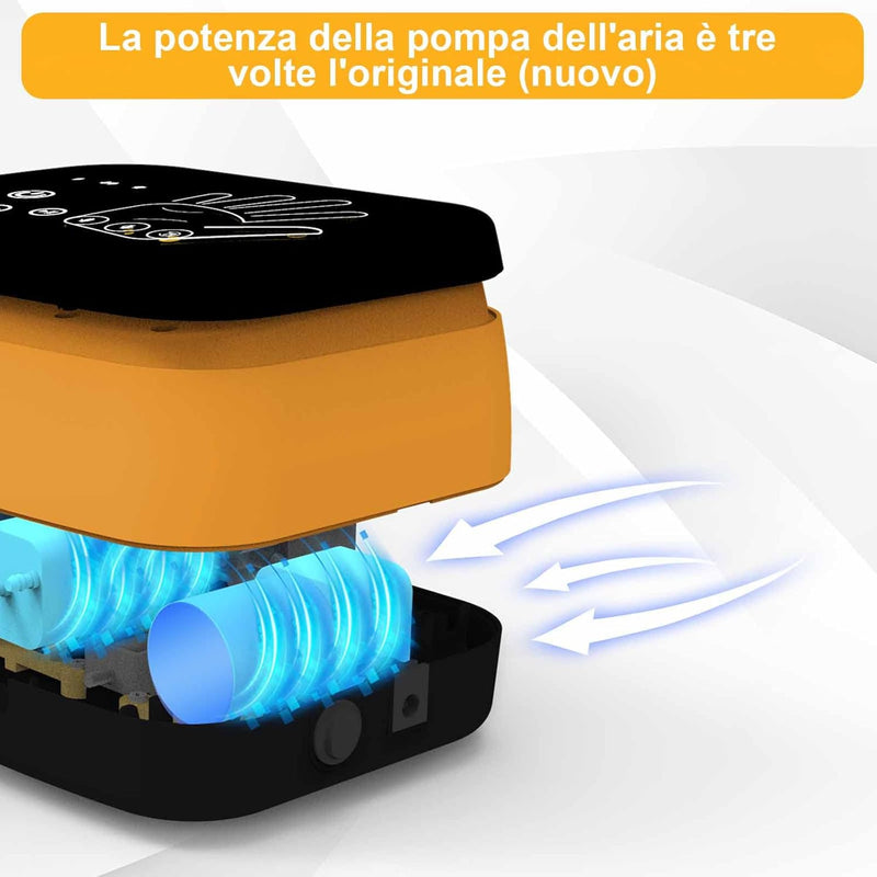 Guanti robotici aggiornati, dispositivo di allenamento per la riabilitazione delle dita per paralisi cerebrale da ictus, dispositivo di esercizio robotico riabilitativo per la mano post-operatoria. Lenovo