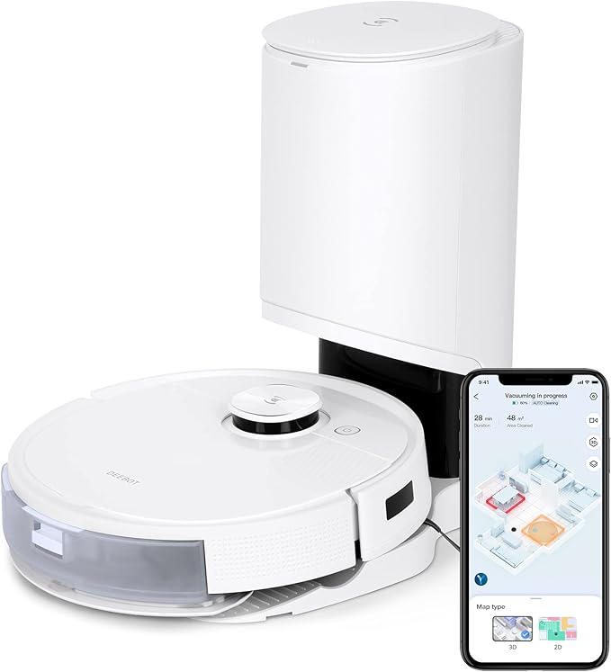 ECOVACS Deebot T9+ Robot Aspirapolvere Lavapavimenti ECOVACS