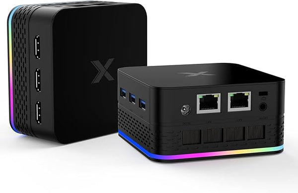 Mini PC N95 (fino a 3,4 GHz,15 W) 16GB GB LPDDR5 512GB Desktop, 4K @60HZ HD Triple Display, 2.4/5G WiFi MINI PC