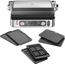Braun MultiGrill9 CG9167  Pro Griglia Elettrica a Controllo Elettronico, 2 Termostati Indipendenti, 3 Posizioni Cottura, Termosonda Braun
