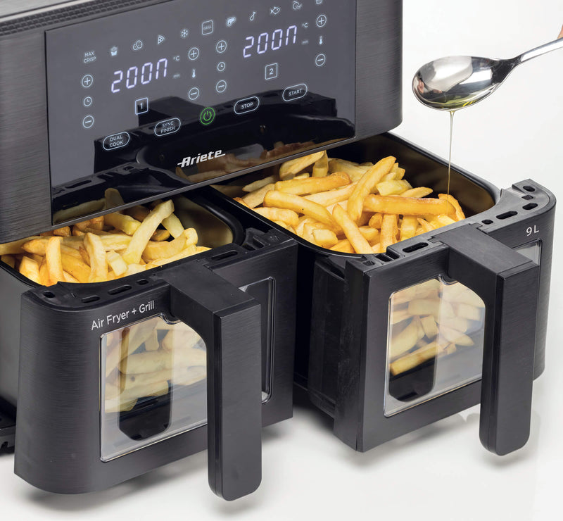Friggitrice ad aria 9L con vetro bigeshop