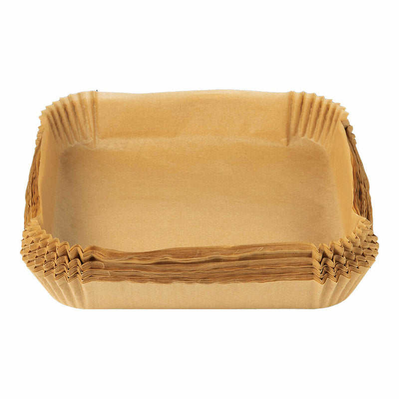 Carta per friggitrice senza olio Masterpro bgmp-7606 100 Unità 26 x 26 x 4,5 cm-0