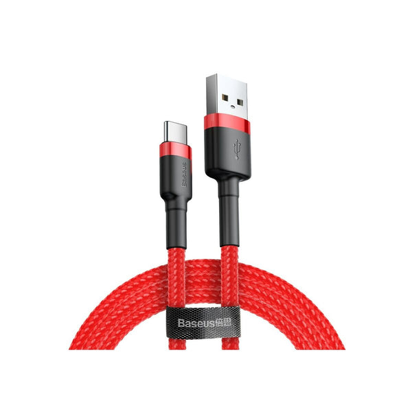 Cavo USB A con USB C Baseus CATKLF-A09 Rosso 50 cm 0,5 m-0