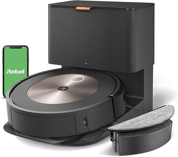 iRobot Roomba Combo j5+ robot Aspirapolvere Lavapavimenti, Base Autosvuotante IROBOT