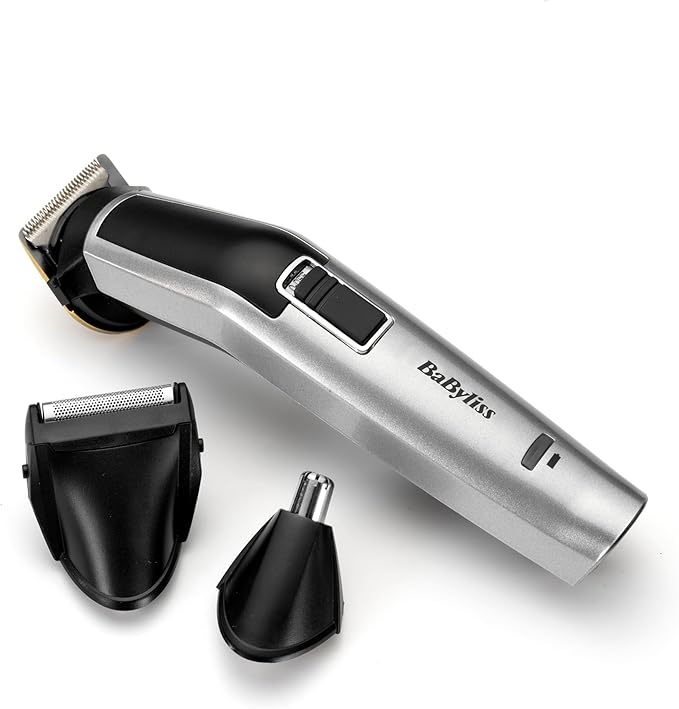 BaByliss MT726E 8-in-1 Titanium Multi Trimmer Kit Grooming BaByliss