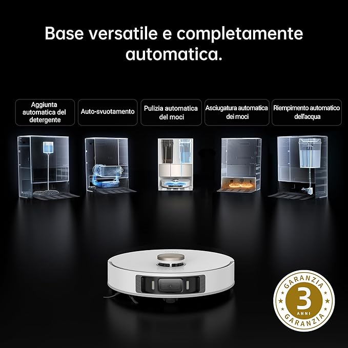 DREAME L20 Ultra Complete Robot Aspirapolvere Lavapavimenti con Tecnologia MopExtend™ DREAME