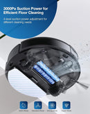 ECOVACS Robot aspirapolvere DEEBOT T9AIVI 3000Pa, OZMO PRO 3 ECOVACS