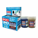 Adesivo epossidico bicomponente Fusion Epoxy Black Label Unom98 Universale Blu Marino 100 g-0