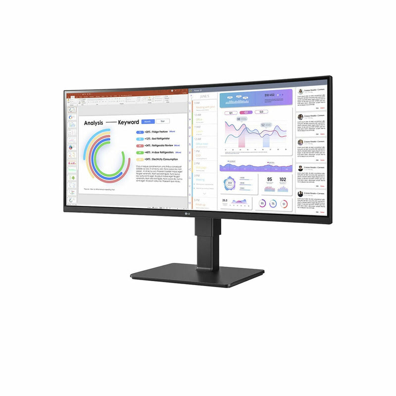 Monitor LG 34BQ77QC-B 34" IPS LCD Flicker free 60 Hz-3