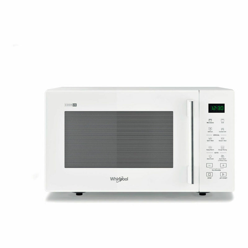 Microonde con Grill Whirlpool Corporation MWP254W     25L Bianco 900 W 25 L-0