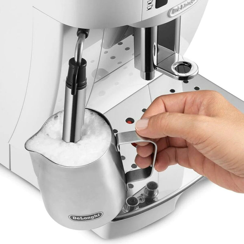 Caffettiera superautomatica DeLonghi ECAM 21.117 W Bianco 1450 W 15 bar 2 Tazze 1,8 L-1