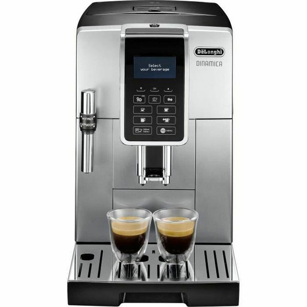 Caffettiera superautomatica DeLonghi ECAM 350.35.SB Argentato-0