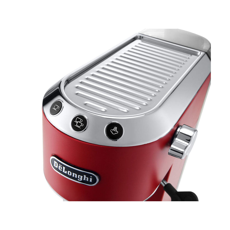 Caffettiera a Stantuffo DeLonghi 0132106169 Acciaio inossidabile Rosso 1 L-1