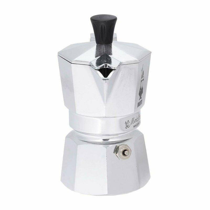 Caffettiera Italiana Bialetti Moka Express Alluminio 60 ml 1 Tazza-0
