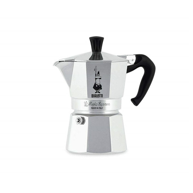 Caffettiera Italiana Bialetti Moka Express Alluminio 60 ml 1 Tazza-7