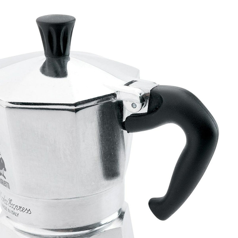 Caffettiera Italiana Bialetti Moka Express Alluminio 60 ml 1 Tazza-4