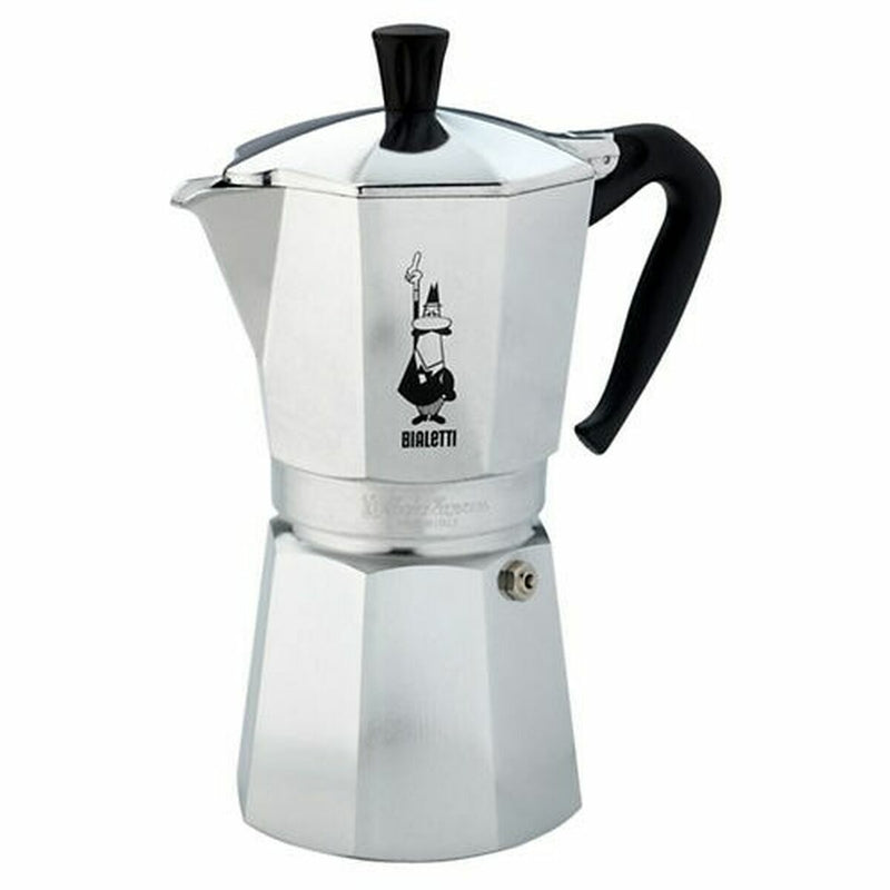 Caffettiera Italiana Bialetti Moka Express Alluminio 12 Tazze 0,75 L-0