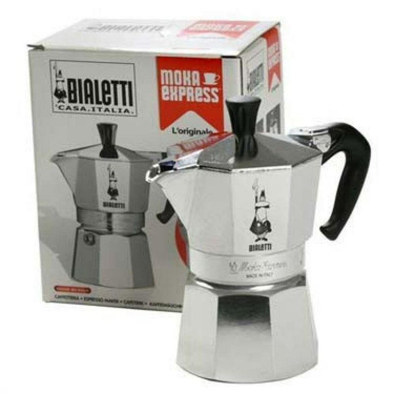 Caffettiera Italiana Bialetti Moka Express Alluminio 12 Tazze 0,75 L-2