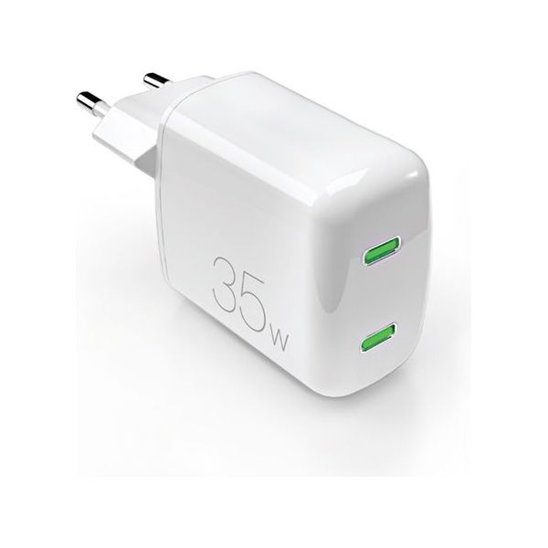 Caricabatterie Puro PUFCMTCUSBCC35WGWHI MINIPRO 35W GaN Bianco puro