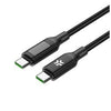 Cavo USB-C Celly USBCUSBC100WLED Nero-0