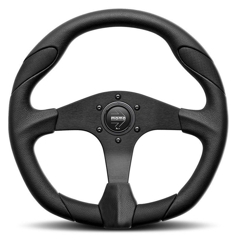 Volante Racing Momo QUARK Nero Ø 35 cm-0
