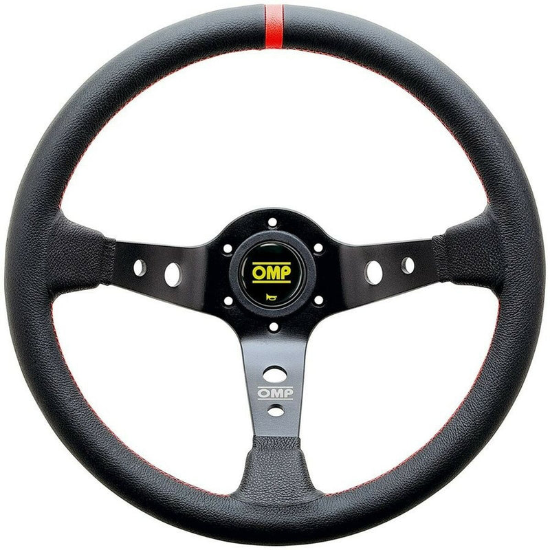 Volante Racing OMP OD/1956/NR Ø 35 cm Nero/Rosso Rosso/Nero-0
