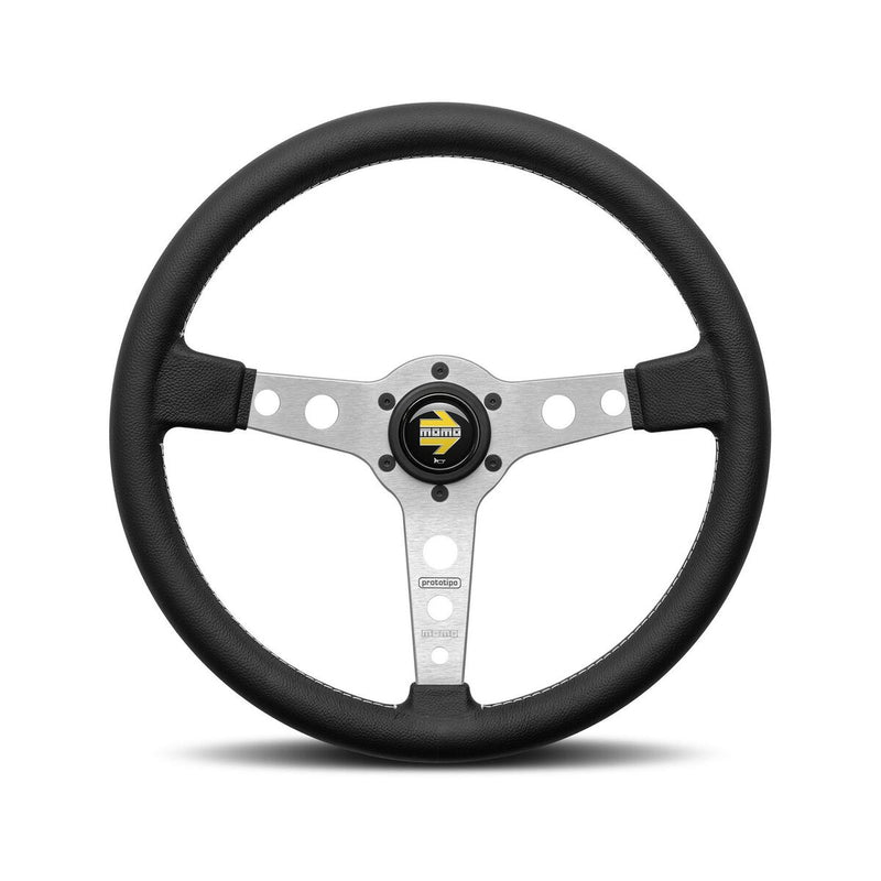Volante Racing Momo PROTOTIPO Argento Ø 32 cm-0
