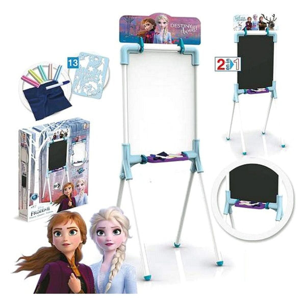 Lavagna 2 in 1 Frozen 2 Chicos (12 pcs) (37 x 32 x 98 cm)-0