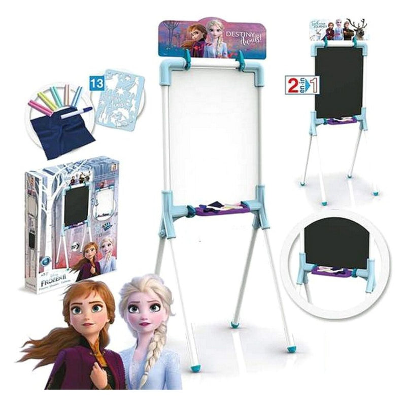 Lavagna 2 in 1 Frozen 2 Chicos (12 pcs) (37 x 32 x 98 cm)-0