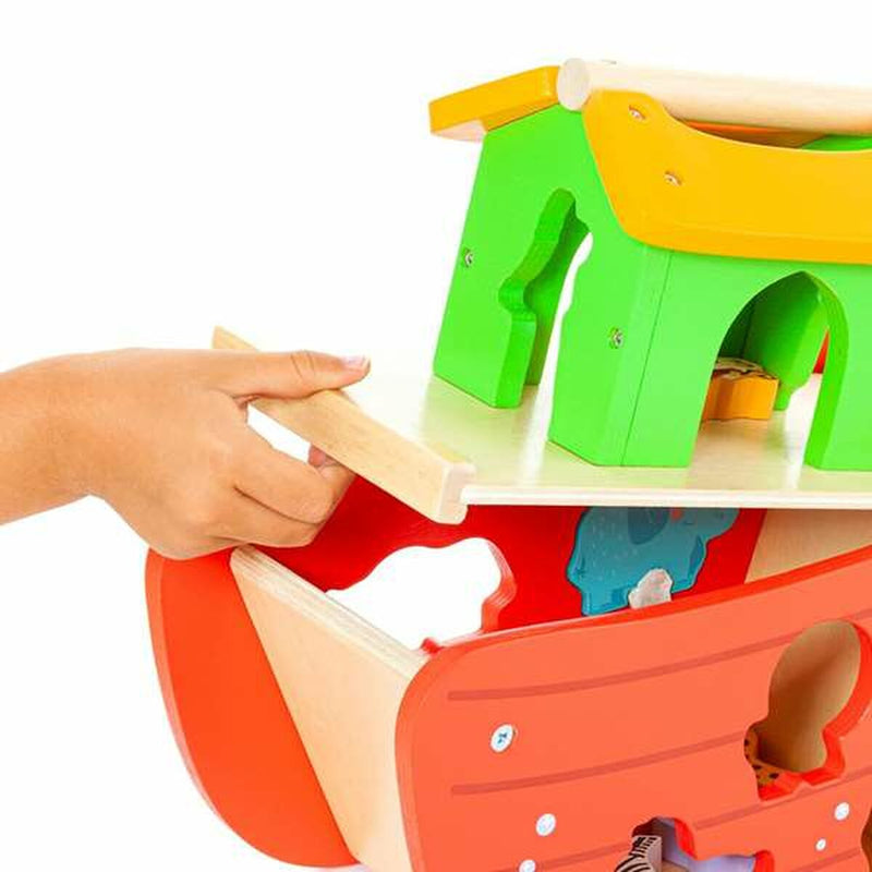 Playset Moltó Noah's ark Legno 17 Pezzi-2