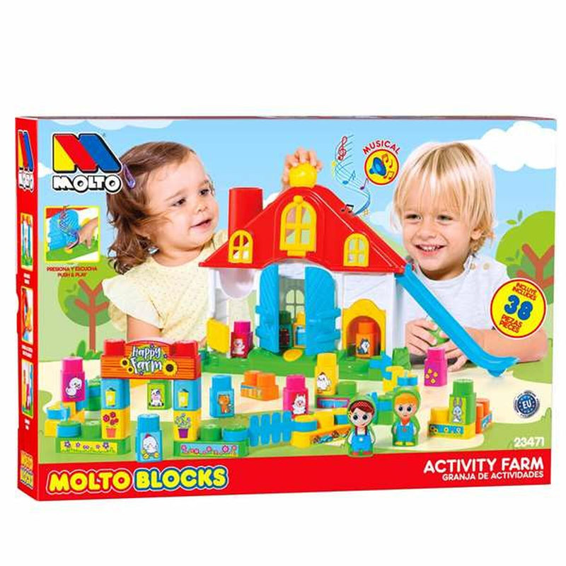 Playset Moltó 38 Pezzi Fattoria Suono-0