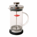 Caffettiera a Stantuffo Oroley Spezia 3 Tazze Vetro Borosilicato Acciaio inossidabile 18/10 350 ml-0