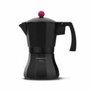 Caffettiera Italiana Taurus KCP9006I Nero Alluminio 6 Tazze-0