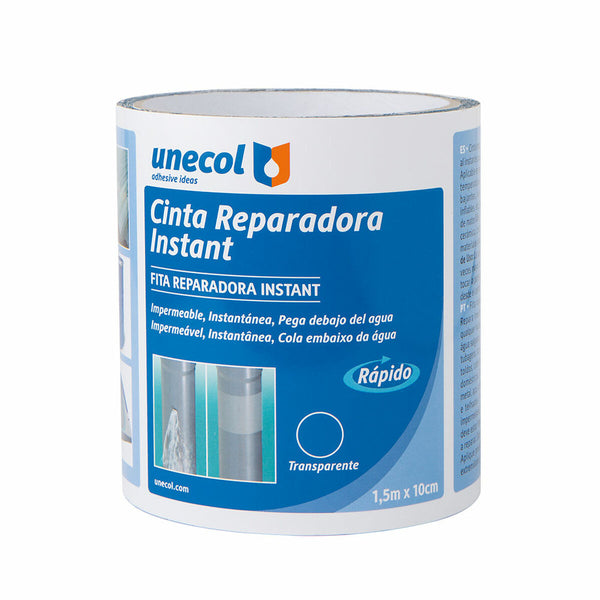 Nastro Riparazione Tetti Unecol Instant A7711 Trasparente 10 cm x 1,5 m-0