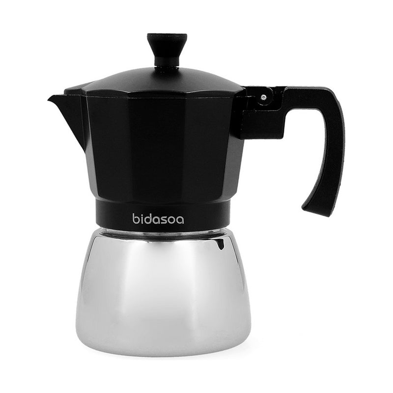 Caffettiera Italiana Bidasoa Tribeca Metallo 3 Tazze-0