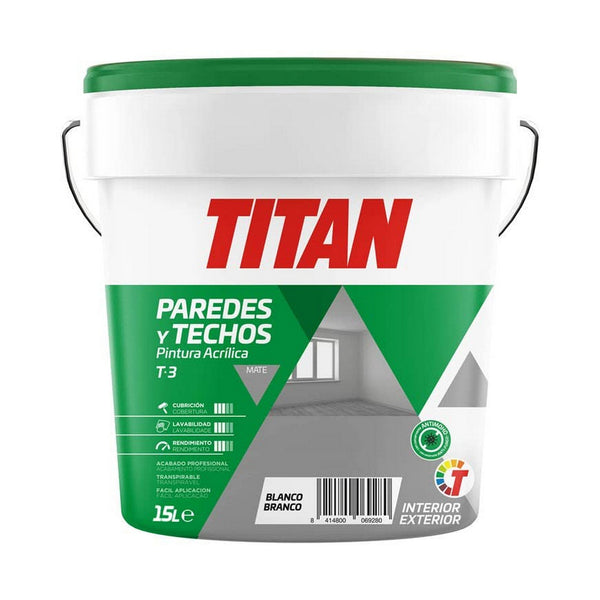 Pittura Titan Bianco 15L-0