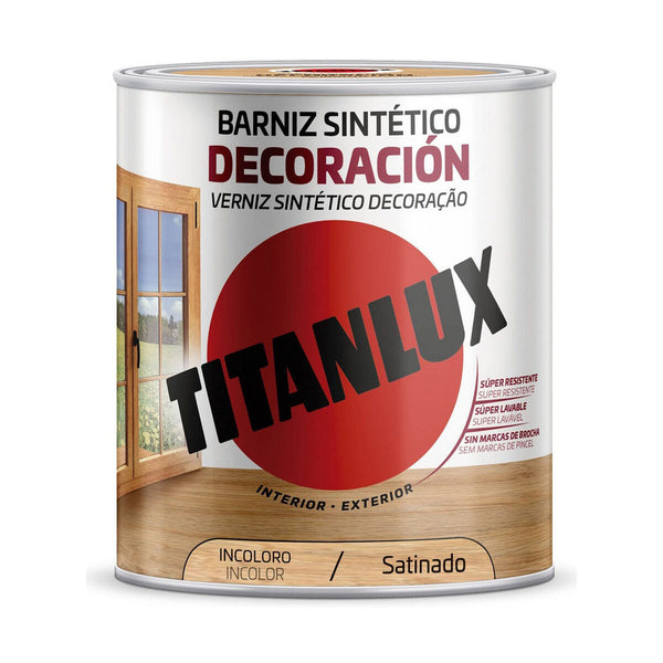 Vernice Titanlux M11100004 Incolore 4 L Raso-0