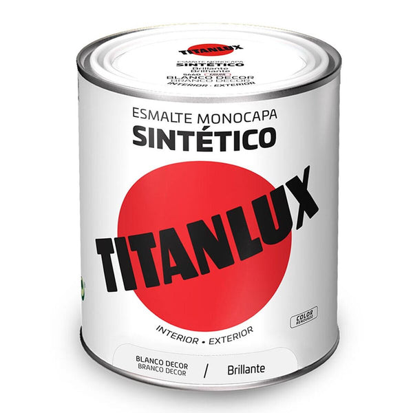 Smalto sintetico Titanlux 5809019 Bianco 750 ml-0