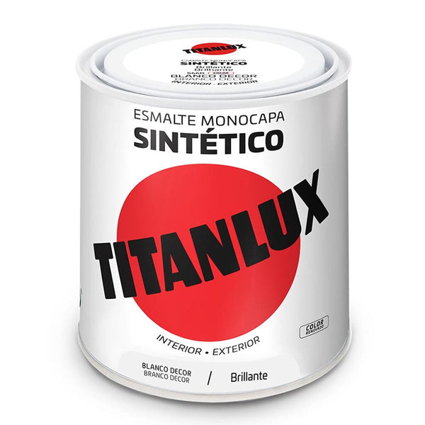 Smalto sintetico Titanlux 5809018 250 ml Bianco-0