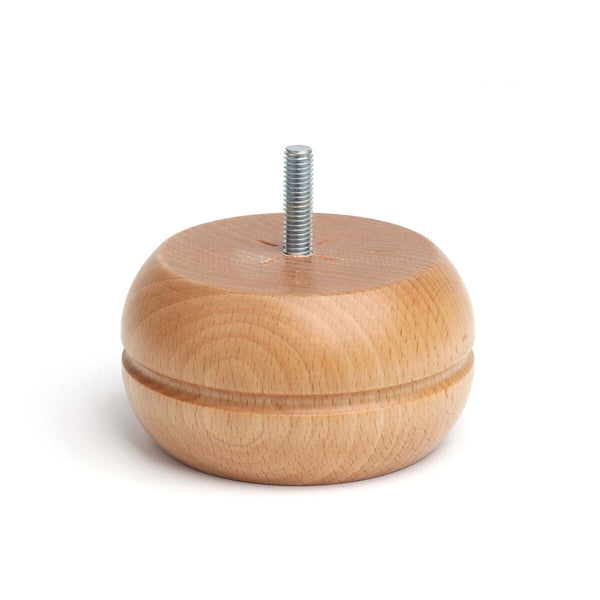 Pie Rei 459 Rotonda Naturale Legno Classico (Ø 9 x 5 cm)-0