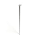 Gambe Rei 401g Cilindrica Acciaio Bianco Moderno (Ø 3 x 70 cm)-0