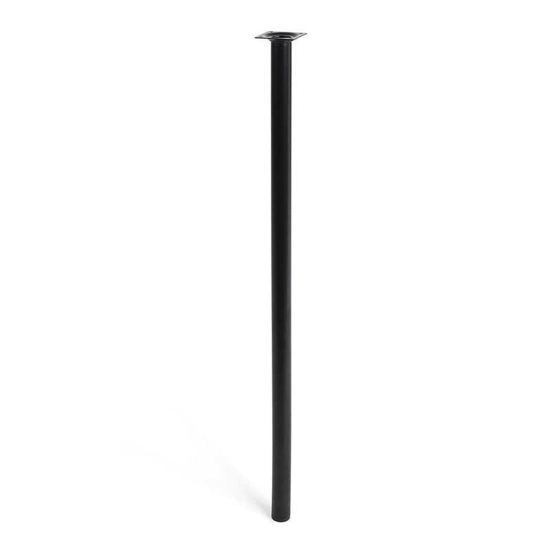 Gambe Rei 401g Cilindrica Nero Acciaio Moderno (Ø 3 x 80 cm)-0