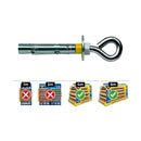 Scatola a viti CELO Ø 8 X 45 MM 100 Unità Zincato-1