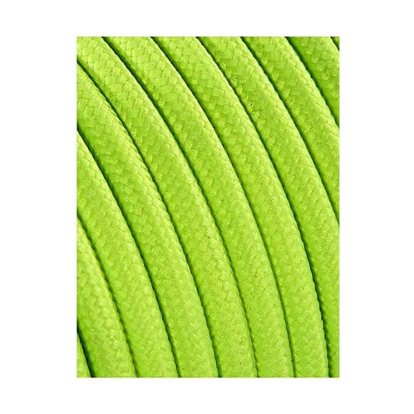 Cavo EDM 2 x 0,75 mm Verde Tessile 5 m-0