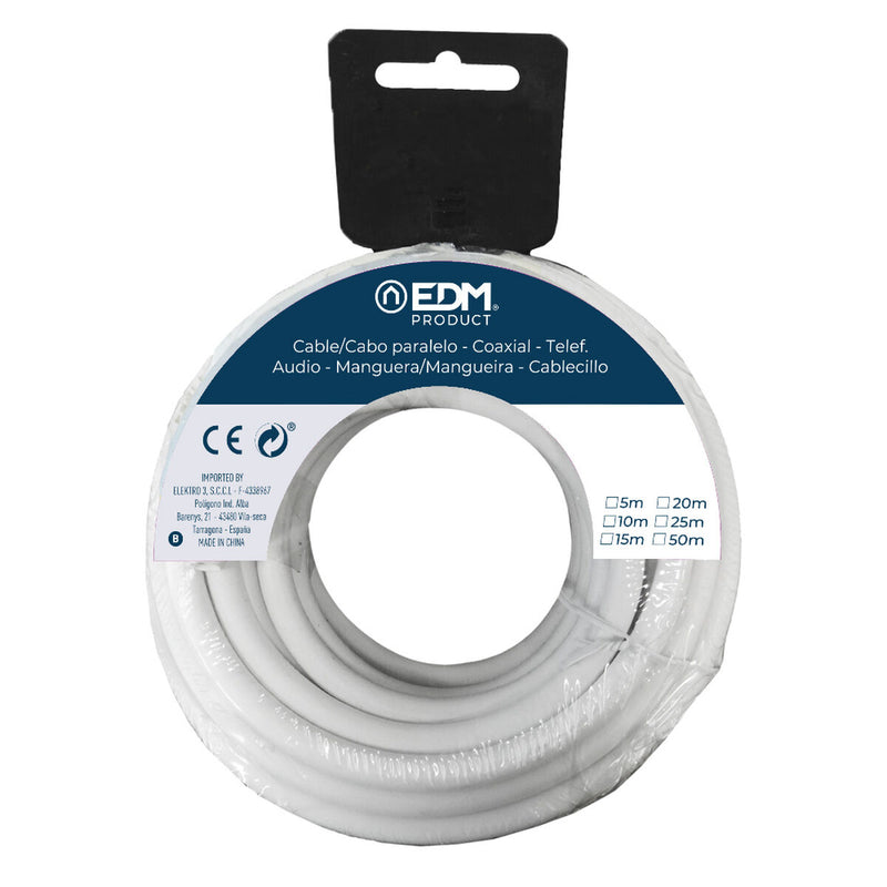 Cavo EDM 3 x 1,5 mm Bianco 15 m-1